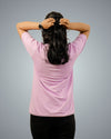 Lavender Regular Fit Tshirt For Women
