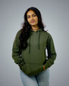 Army Green Hoodie For Women