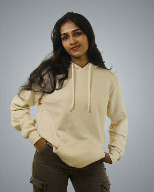 Offwhite Regular Fit Zero Hoodie For Women