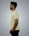 Off White Regular Fit Tshirt For Men