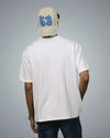 White Oversized Fit Tshirt For Men
