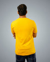 Mustard Yellow Regular Fit Tshirt For Men
