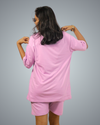 Lavender Oversized Co-Ord Set For Women