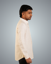 Beige Linen Regular Fit Shirt