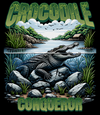 Hoodie - Crox Crocodile