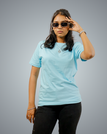 Sky Regular Fit Tshirt For Women