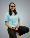 Sky Regular Fit Tshirt For Women