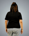 Black Regular Fit Tshirt For Women