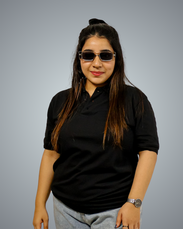 Black Polo Tshirt For Women