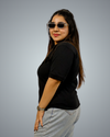 Black Polo Tshirt For Women