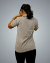 Grey Polo Tshirt For Women