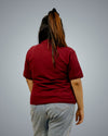 Maroon Polo Tshirt For Women