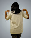 Offwhite Oversized Fit Tshirt For Women