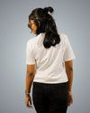 White Regular Fit Tshirt For Women