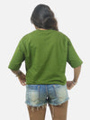 Army Green Oversized T-Shirt For Women