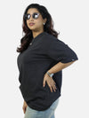 Charcoal Oversized T-Shirt For Women