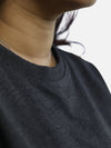 Charcoal Oversized T-Shirt For Women