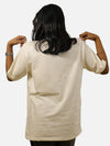 Off White Oversized T-Shirt For Women