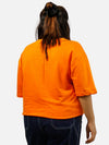 Orange Oversized T-Shirt For Women