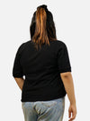 Black Polo T-Shirt For Women