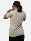 Grey Polo T-Shirt For Women