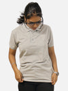 Grey Polo T-Shirt For Women