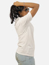 White Polo T-Shirt For Women