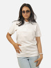 White Polo T-Shirt For Women