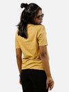 Beige Regular Fit T-Shirt For Women