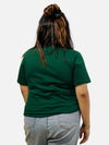 Bottle Green Regular Fit T-Shirt For Women