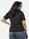 Charcoal Regular Fit T-Shirt For Women