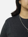 Charcoal Regular Fit T-Shirt For Women