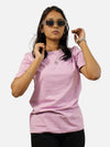 Lavender Regular Fit T-Shirt For Women