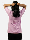 Lavender Regular Fit T-Shirt For Women