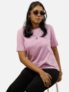 Lavender Regular Fit T-Shirt For Women
