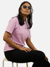Lavender Regular Fit T-Shirt For Women