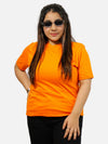 Orange Regular Fit T-Shirt For Women