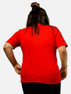 Red Regular Fit T-Shirt For Women