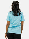 Sky Blue Regular Fit T-Shirt For Women