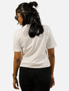 White Regular Fit T-Shirt For Women