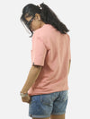 Peach Oversized T-Shirt For Women