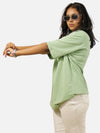 Sage Green Oversized T-Shirt For Women