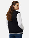 Black Varsity Jacket For Women