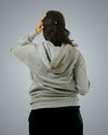 Grey Regular Fit Zero Hoodie For Women