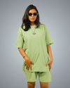 Sage Green Oversized Co-Ord Set For Women