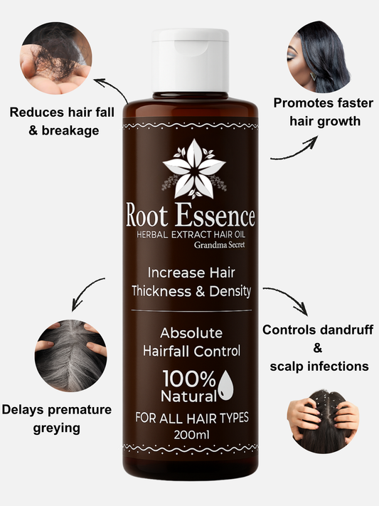 Root Essence Herbal Hair Oil 200ml
