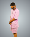 Lavender Oversized Co-Ord Set For Men