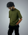 Army Green Oversized Tshirt For Men