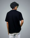 Black Oversized Fit Tshirt For Men