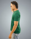 Bottle Green Regular Fit Tshirt For Men